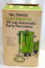 39408 Automatic 12-36 Cup Percolator Continental Bend Party Avocado West Nib