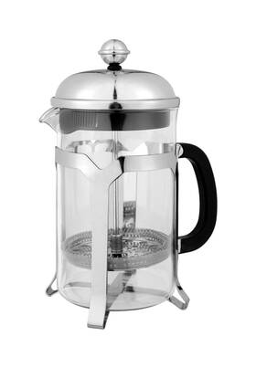 14847 Avanti Domo Cafe Press Coffee Plunger 6 Cup Silver - 800ml