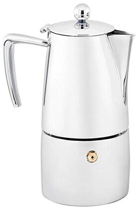 16242 Avanti Art Deco Espresso Maker 2 Cup Steel