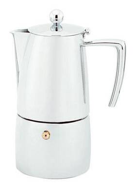 16244 Avanti Art Deco Espresso Maker 6 Cup Steel