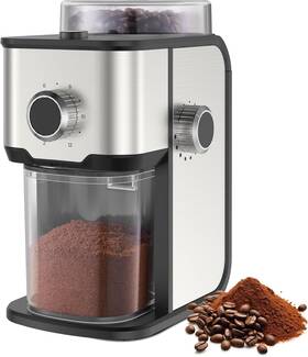 Gk-us-bg705s-01 Aychiro Burr Coffee Grinder Adjustable Bean Electric With 14 Grinding Se