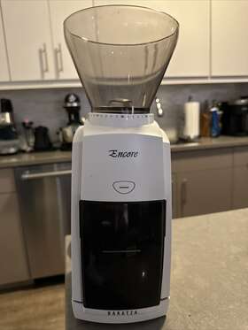 Baratza 691161132985 Encore Conical Burr Coffee Grinder White