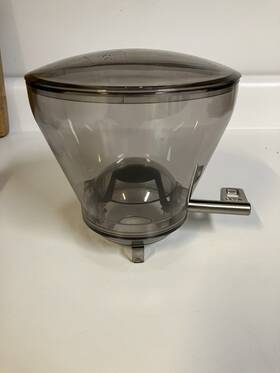 Baratza Sp0100784 Sette 30 Hopper Assembly With Metal Shut Off Handle