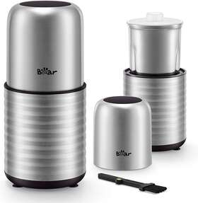Fsj-a03e1 Bear Coffee Grinder Spice 300w Powerful Electric Herb With Lar