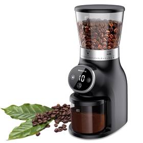 Beeone 663918740682 Conical Burr Coffee Grinder With Digital Control Espresso Wit