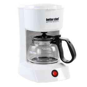 Better Chef 636555991052 4 Cup Compact Coffee Maker - Cups White