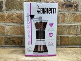 Rnab00018cxro Bialetti Manual Adjustable Coffee Grinder Conical Ceramic Burr 06790 New