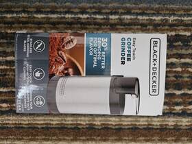 28428 Black Decker Easy Touch Coffee Grinder New