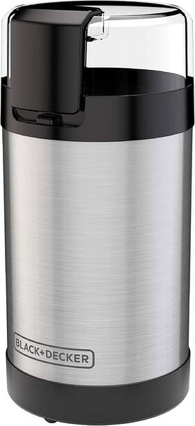 Black Decker 711181819625 One Touch Coffee Grinder 2/3 Cup Bean Capacity Spice Grind