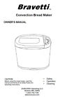Bm904 Bm20h Machine Bread Bravetti Manual