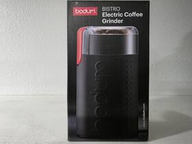 11160-01uk-3 Bodum Bistro Electric Coffee Grinder 11160 Black New In Box