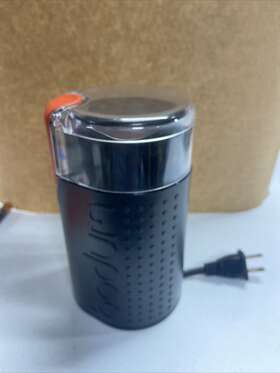 11160-3 Bodum Bistro Electric Coffee Grinder Model- 11160-3. Colour- Black