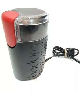 11160-o1tg-3 Bodum Bistro Push-button Electric Coffee Grinder - Black