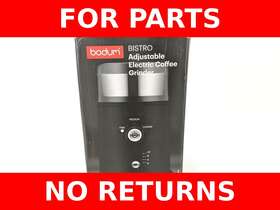 12041-01us Bodum Defective Bistro Electric Coffee Grinder 8 Inches Sold As Is