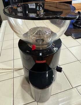 El60 Bodum Antigua Electric Burr Coffee Grinder