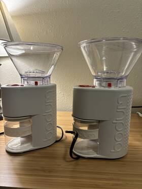 No.10903-3 Bodum Bundle Two Bistro Electric Coffee Grinder