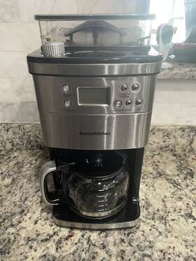 Cm8005 Bonsenkitchen Coffee Maker Burr Conical Grinder 12 Cup