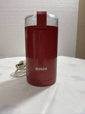 6013 Bosch Electric Coffee Bean / Herb Spice Grinder Black Minimal Design