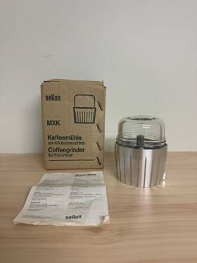Mx4207 Braun Vintage Mxk 4207 Coffee Mill Attachment - Multi Mix Mx32 Km 32/321