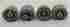Tr-400 Breadmantr-400 Breadman Bread Maker Machine Rubber Feet And Screws Replacement Part