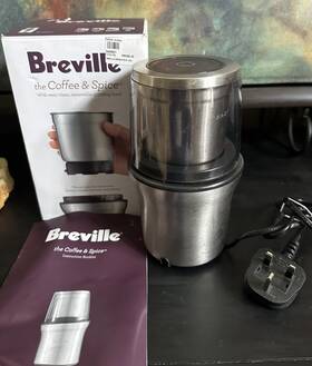 Bcg200 Breville The Coffee And Spice Grinder Stainless Steel R 249 Type G -uk Plug
