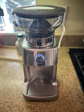 Bcg600 Breville Sil The Dose Control Pro Coffee Grinder Silver Tested And Working