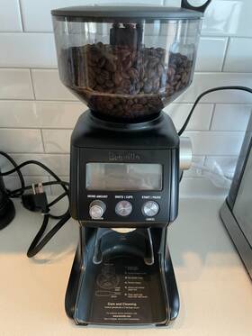 Bcg820btr Breville Smart Grinder Pro Black Truffle Excellent Condition