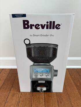 Bcg820dbl Breville Smart Coffee Bean Grinder - Damson Blue