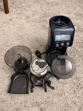 Breville Bcg820dblxl Not Working The Smart Coffee Grinder Dark Blue