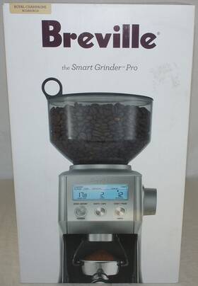 Bcg820rch1bus1 Breville New Smart Coffee Bean Grinder Pro - Royal Champagne