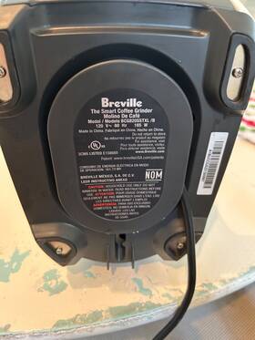 Bcg820sstxl Breville Smart Grinder Pro Conical Burr - Silver