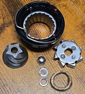 Bes870 Breville Grinder Complete Inner Burr Assembly Pre-owned