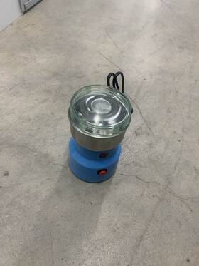 Cg-123 Brewmaster Blue Electric Coffee Grinder Nut Spice Mill