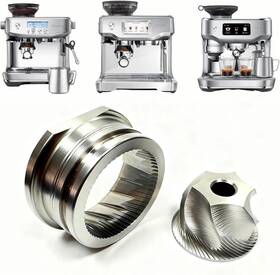 Brewvana 445015531560 Conical Grinder Burr Set Replacement - Compatible With Breville Bes995/bes980xl/