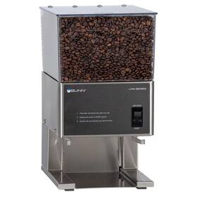 Bunn 20580.0001 Lpg Low Profile Portion Control Grinder With 1 Hopper