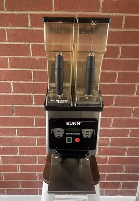 35600.0000 Bunn Dual Hopper Coffee Grinder Mhg Sst - Excellent