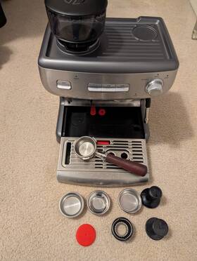 Bvclecmpbm1 Calphalon Espresso Machine With Burr Mill Grinder