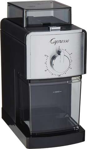 10hx8lx6w Capresso 690001027948 Burr Grinder Black