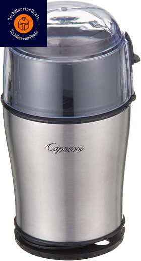 Capresso 735343867026 Cool Grind Grinder Silver