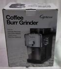 Capresso Lightly Used Coffee Burr Grinder 591 110w Black Silver 794151402379