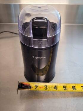 S20104 Capresso Cool Grind Coffee/spice Grinder Black