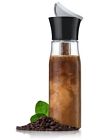 Cbc01 Perlli Cold Brew Coffee Maker Pitcher Quart Reusable Airtight Glass