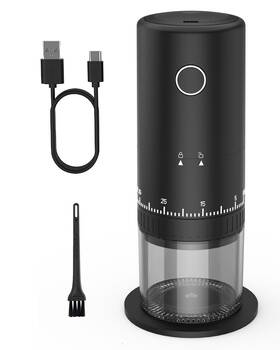 6z-7dhe-45g1 Ceving First Grind-while-charging Rechargeable Coffee Grinder 1.7x Faster Grinding