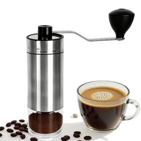 Ceving 724990212914 Mini Manual Coffee Grinder With 40 Adjustable Settings Portable Hand