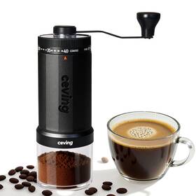 Ceving 724990416503 Worlds First 60g Large Capacity Manual Coffee Grinder Portable Hand