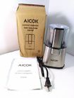 1148-w36 Cg9100 Aicok Electric Coffee Grinder Removable Powder Bowl 0748440116898