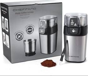 Cg2010-2p Cheffano Blade Coffee Spice Grinder Model Wet/dry Bowls Stylish Design
