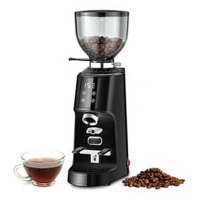 Cg301 Chenyi Technology Commercial Coffee Grinder Stainless Steel Burr Heavy Duty In Color Black