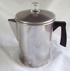Coffee Camping Rvs -electric Top Foley 5-9 Aluminum Cup Stove - Glass Pot