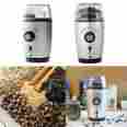 Coffee-grinder-85602 Platinum Hamilton Beach Electric Coffee Grinder Stainless Blades Automatic Custom Grind Bean Spice Mill 725627485602